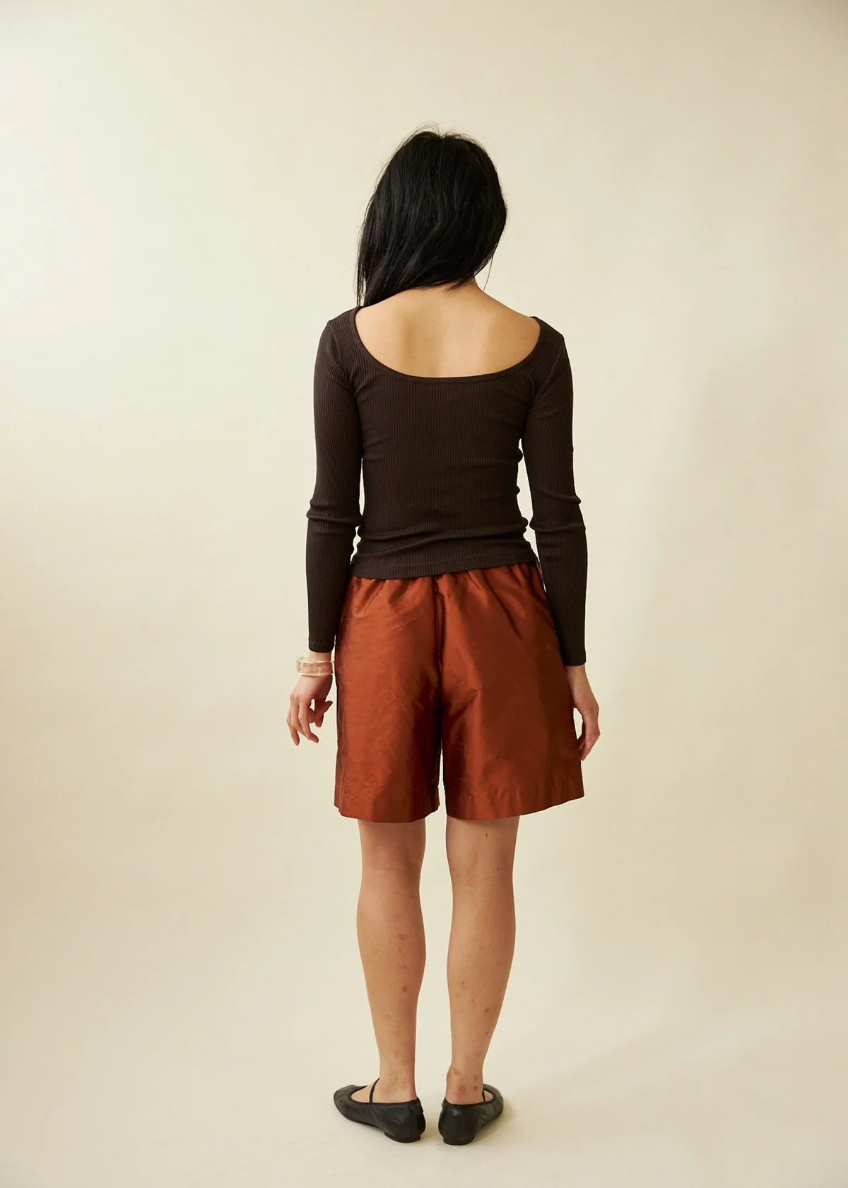 Ballerine Long Sleeve in Cocoa