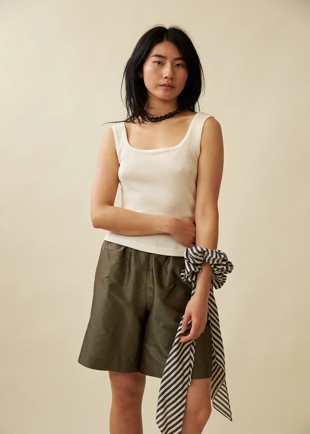 Paz Singlet in Cream