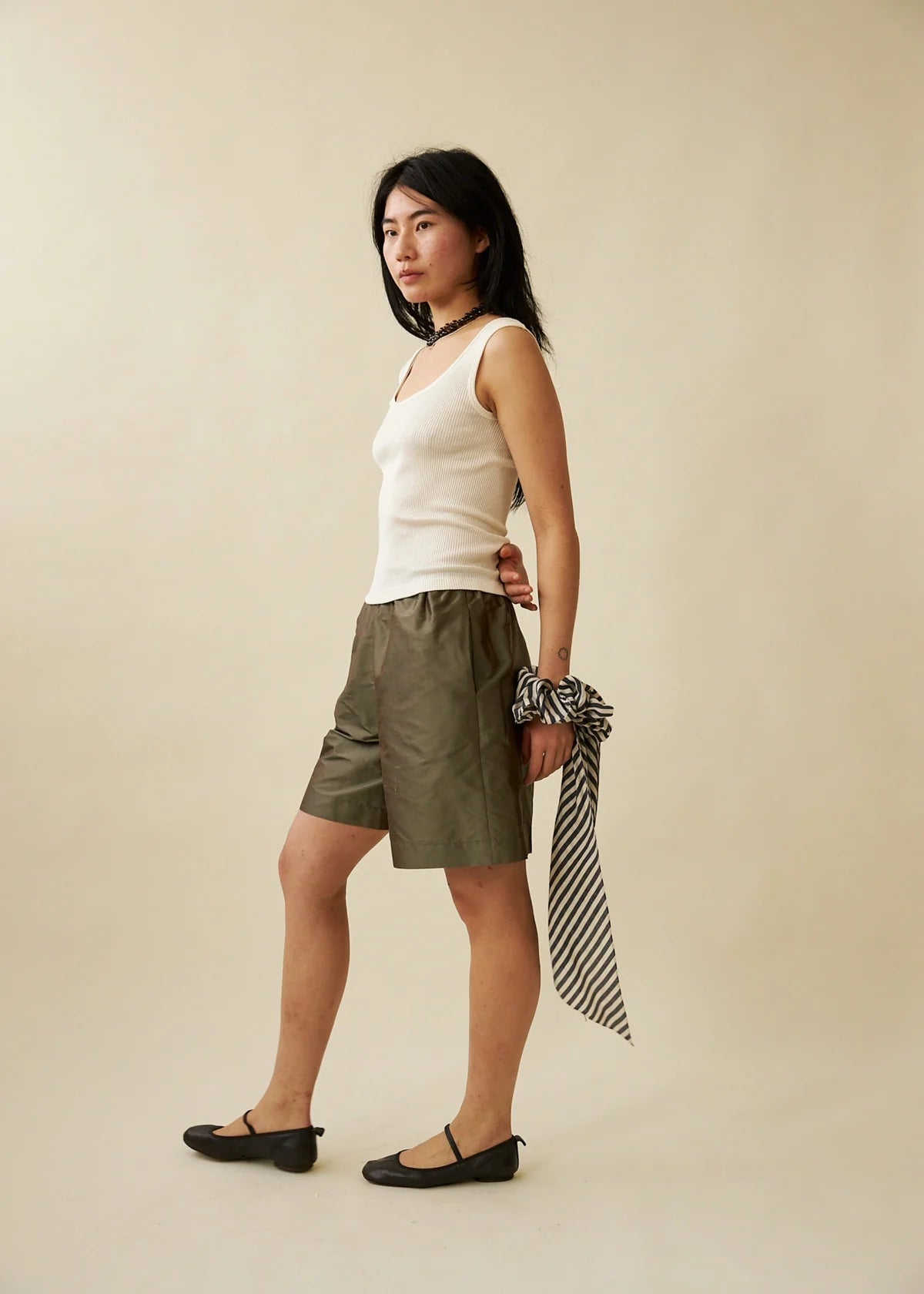 Paz Singlet in Cream