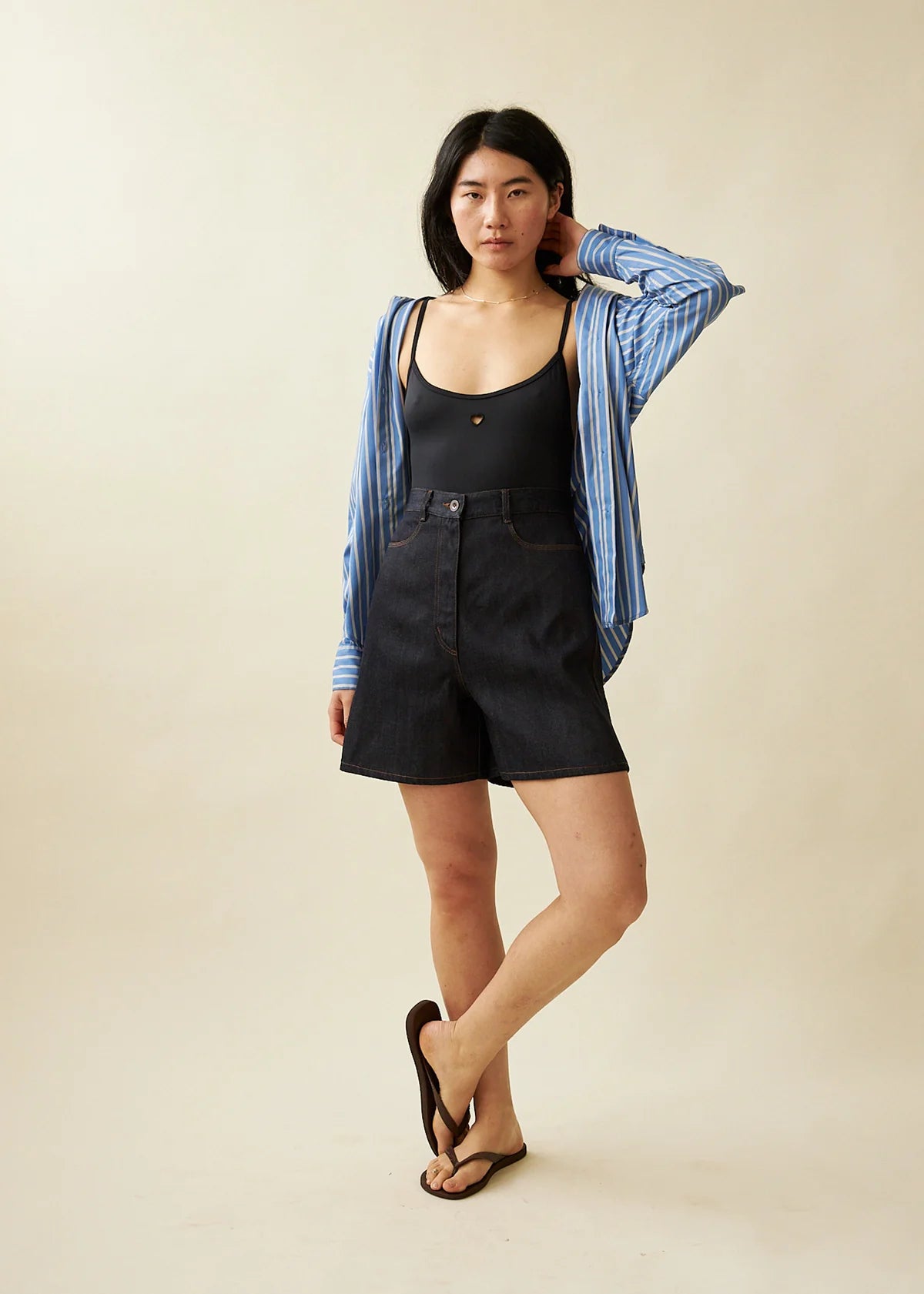 Freddie Shorts in Indigo Denim