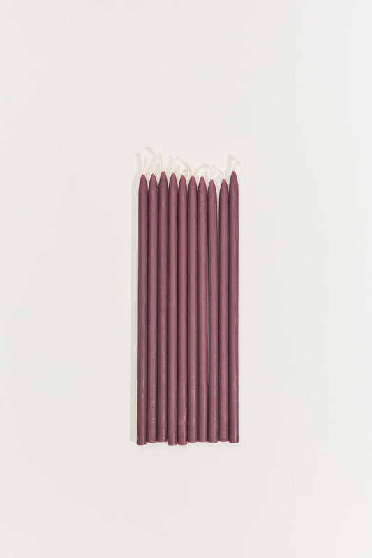 Honeybell Candle in Merlot Purple