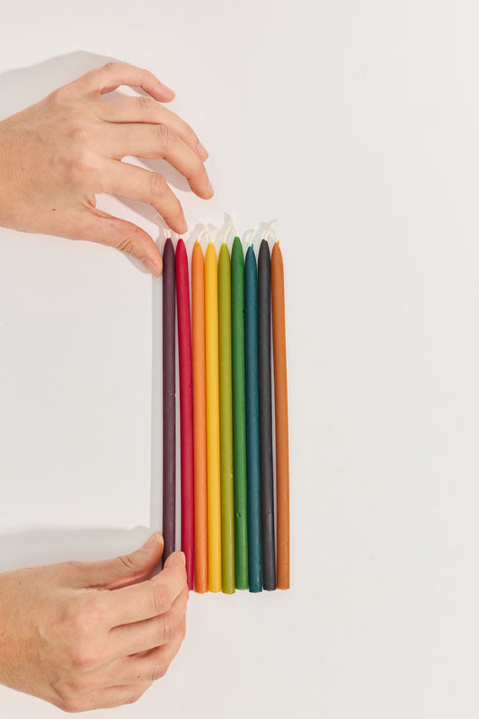 Honeybell Candle in Beeswax Yellow