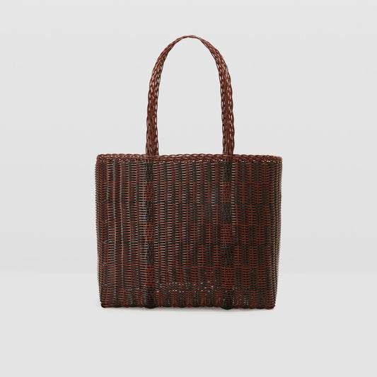Preorder Quadretti Medium in Chocolate & Black