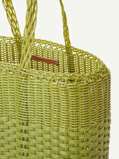 Lace Tote Small in Pistachio