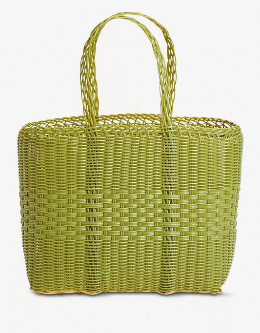 Lace Tote Small in Pistachio