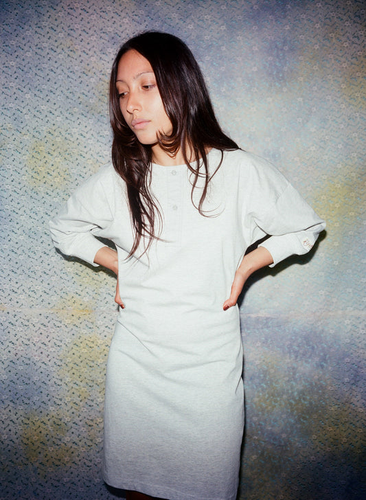 Venus Dress in Grey Marl