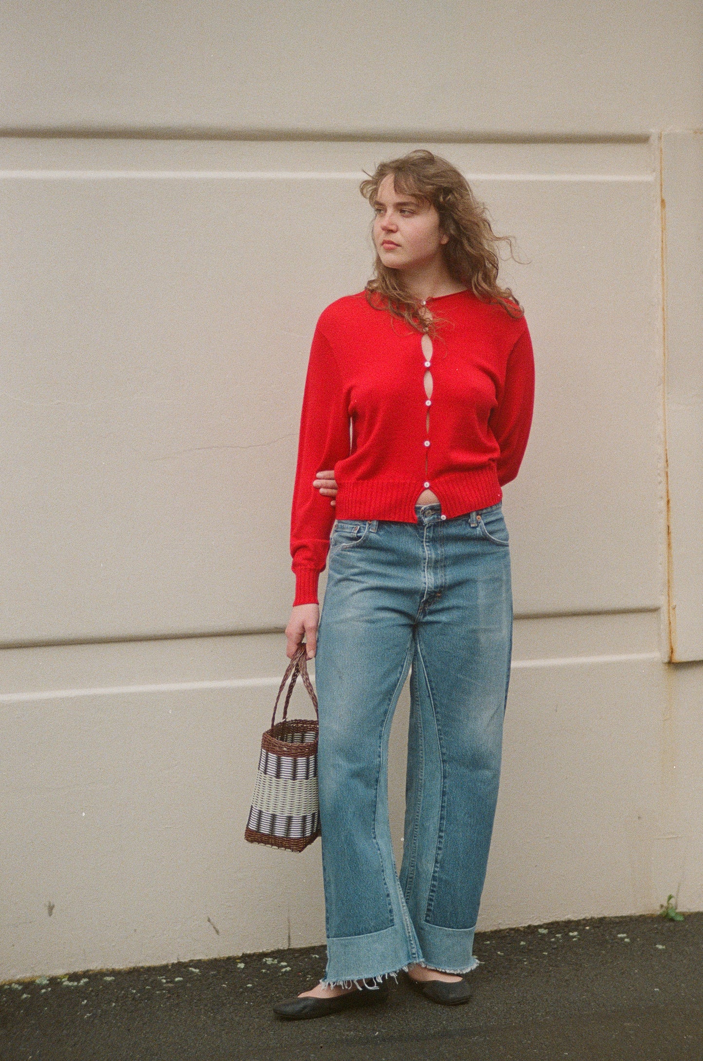 Anni Cardigan in Tamarillo