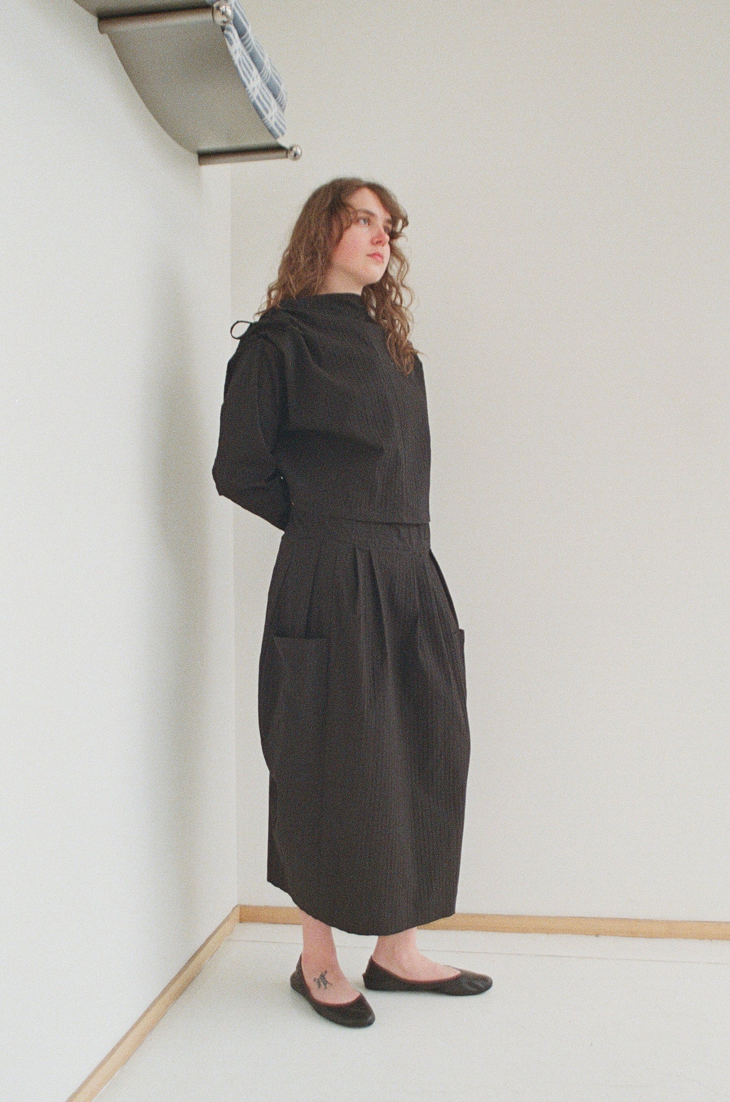Hiyori in Bumpy Black