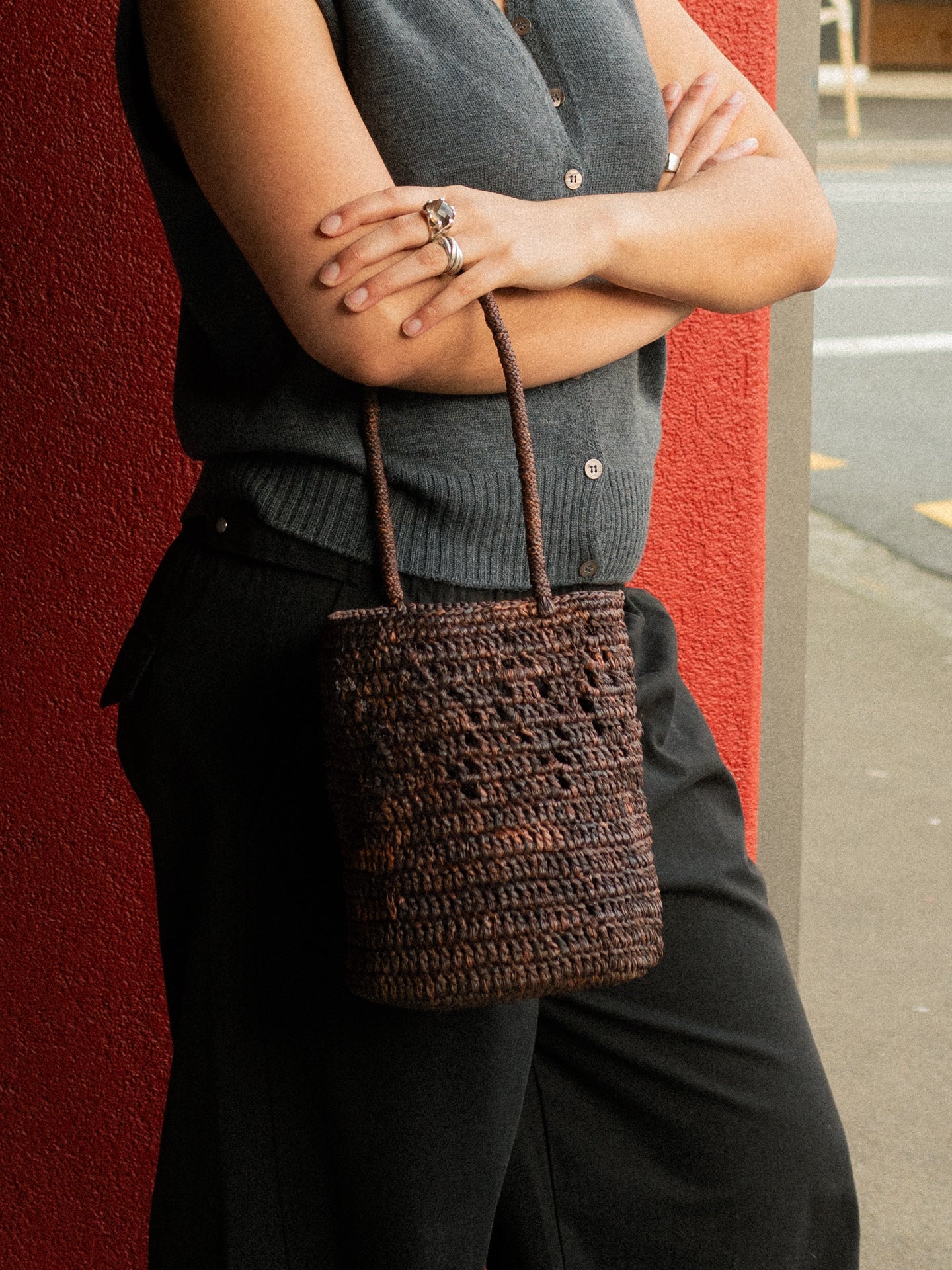 Kite Bag in Mid Brown