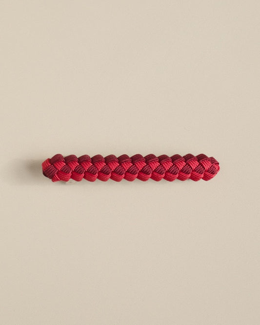 Barrette in Scarlet/Raspberry
