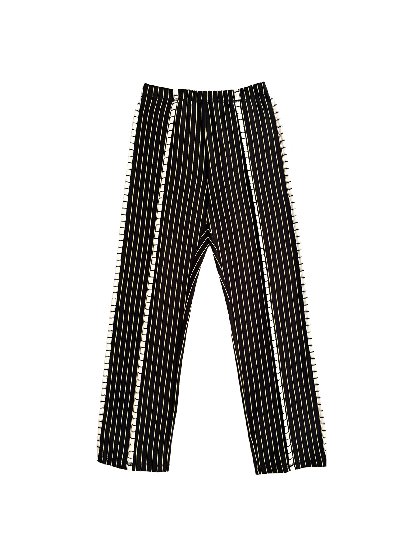 Stripe Flare in Black & Gold