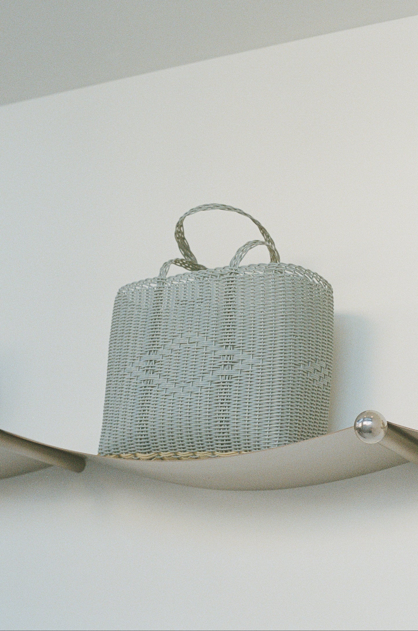 Basket Tote Small in Eucalyptus