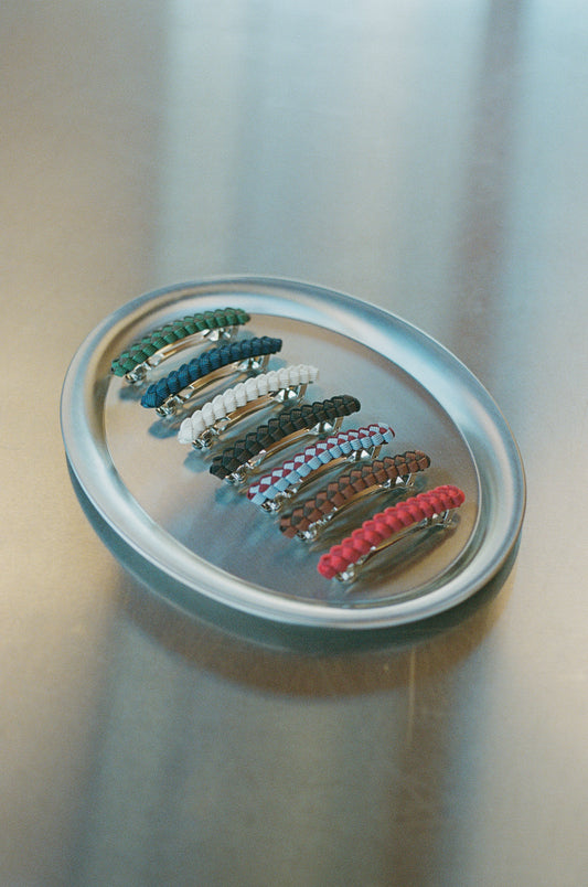 Barrette in Nutmeg/Bean