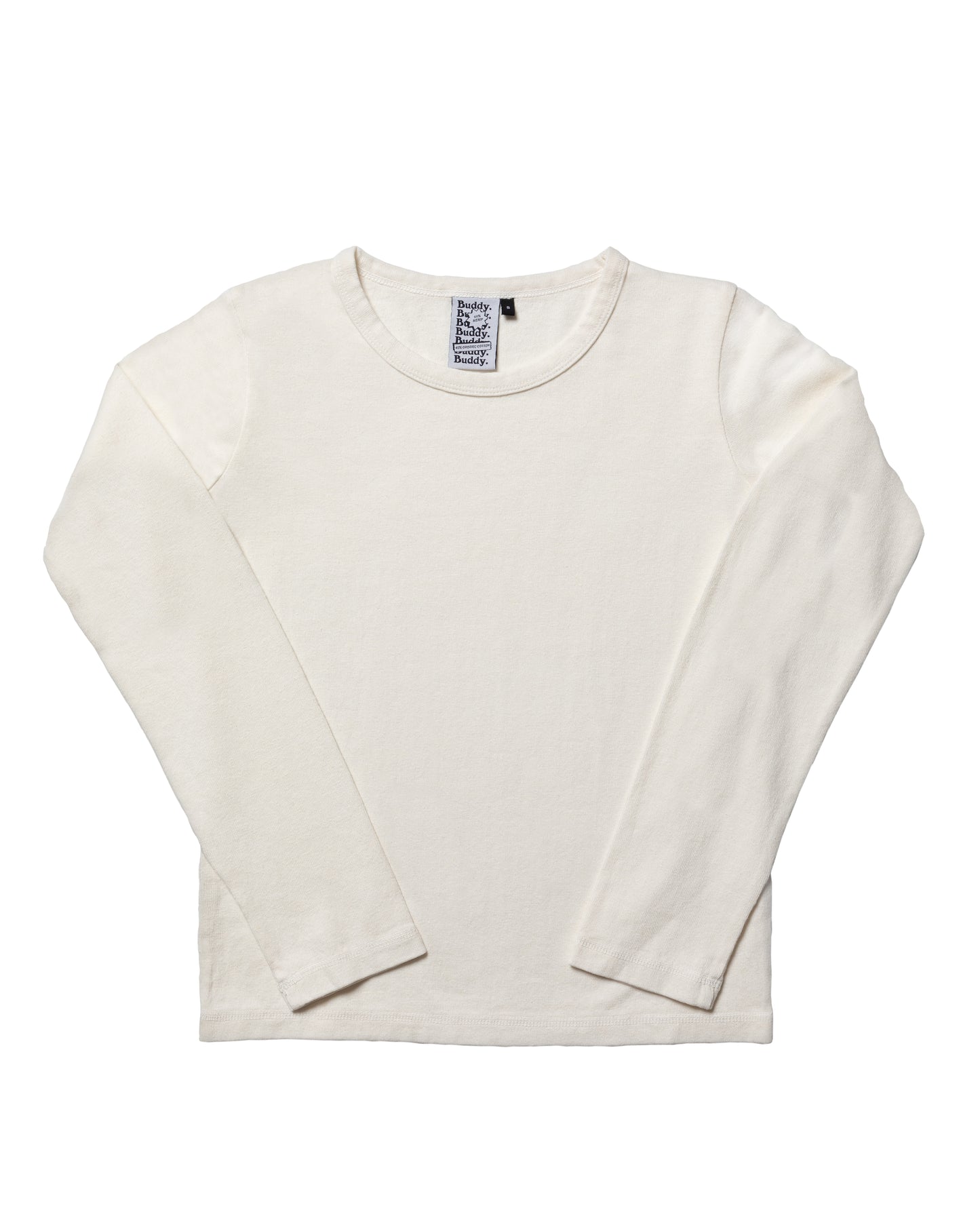 Longsleeve Mini Tee in Off White