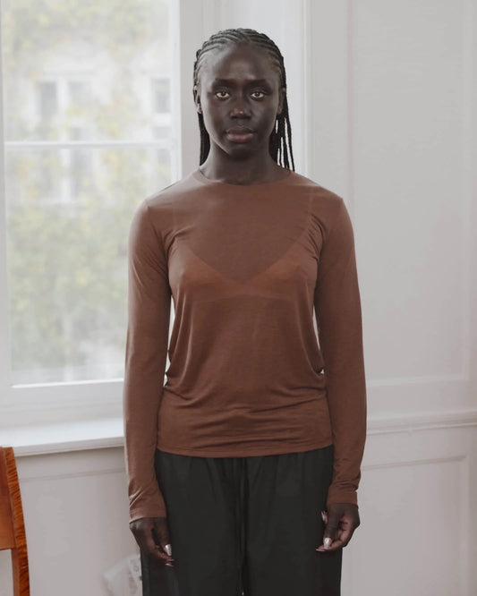 Long Sleeve Tee in Ocular