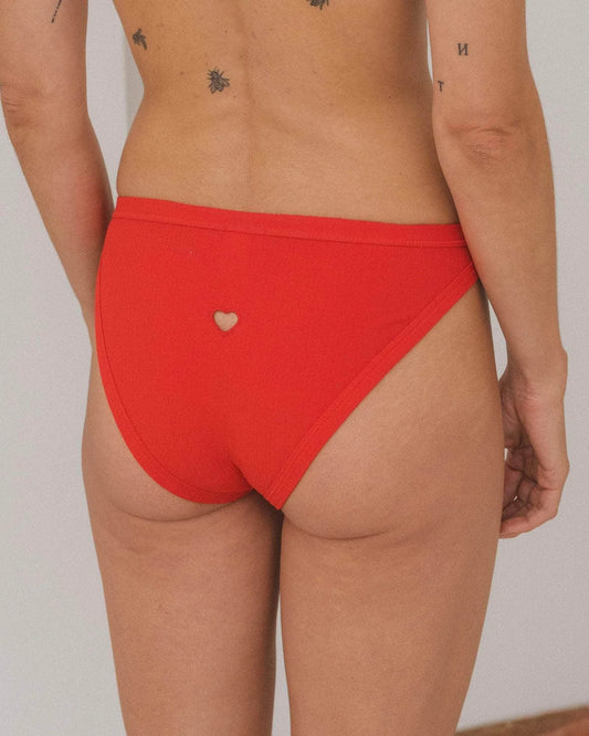 Heart Bell Pants in My Red