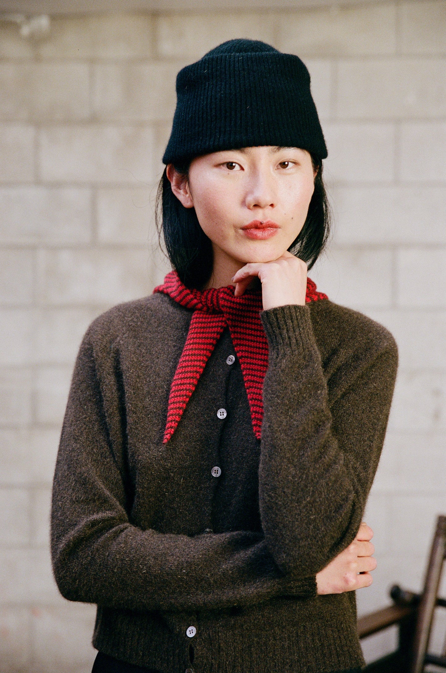 Dusk Cardigan in Truffle