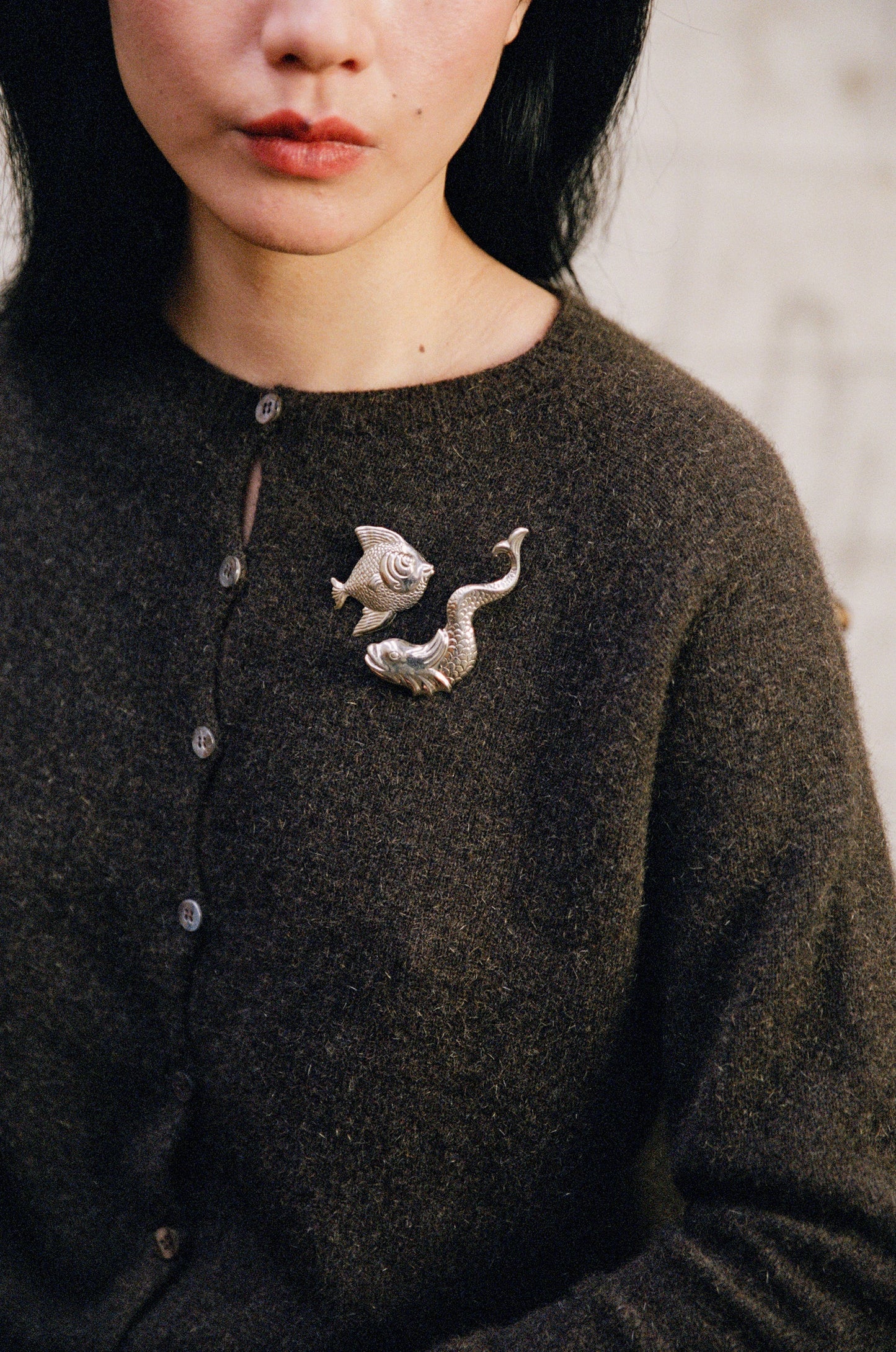 Dusk Cardigan in Truffle