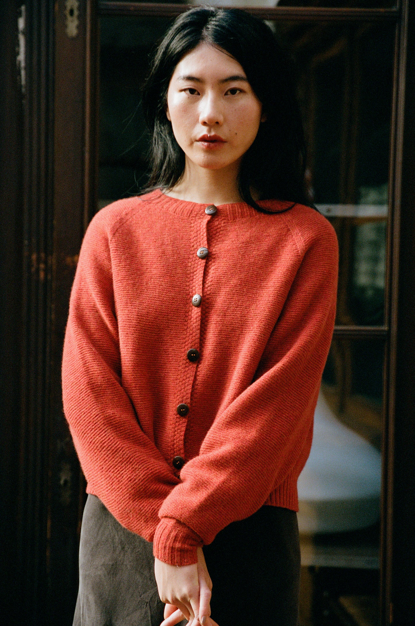 Loft Cardigan in Amber