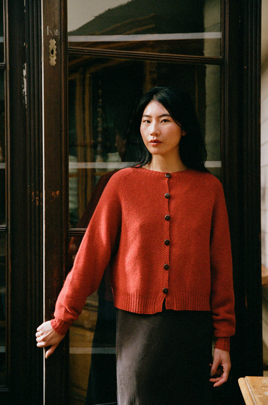 Loft Cardigan in Amber