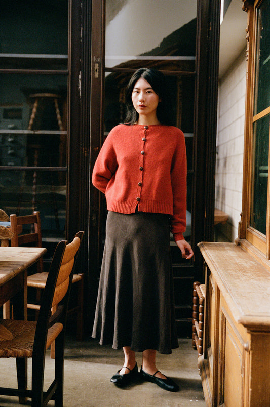 Loft Cardigan in Amber