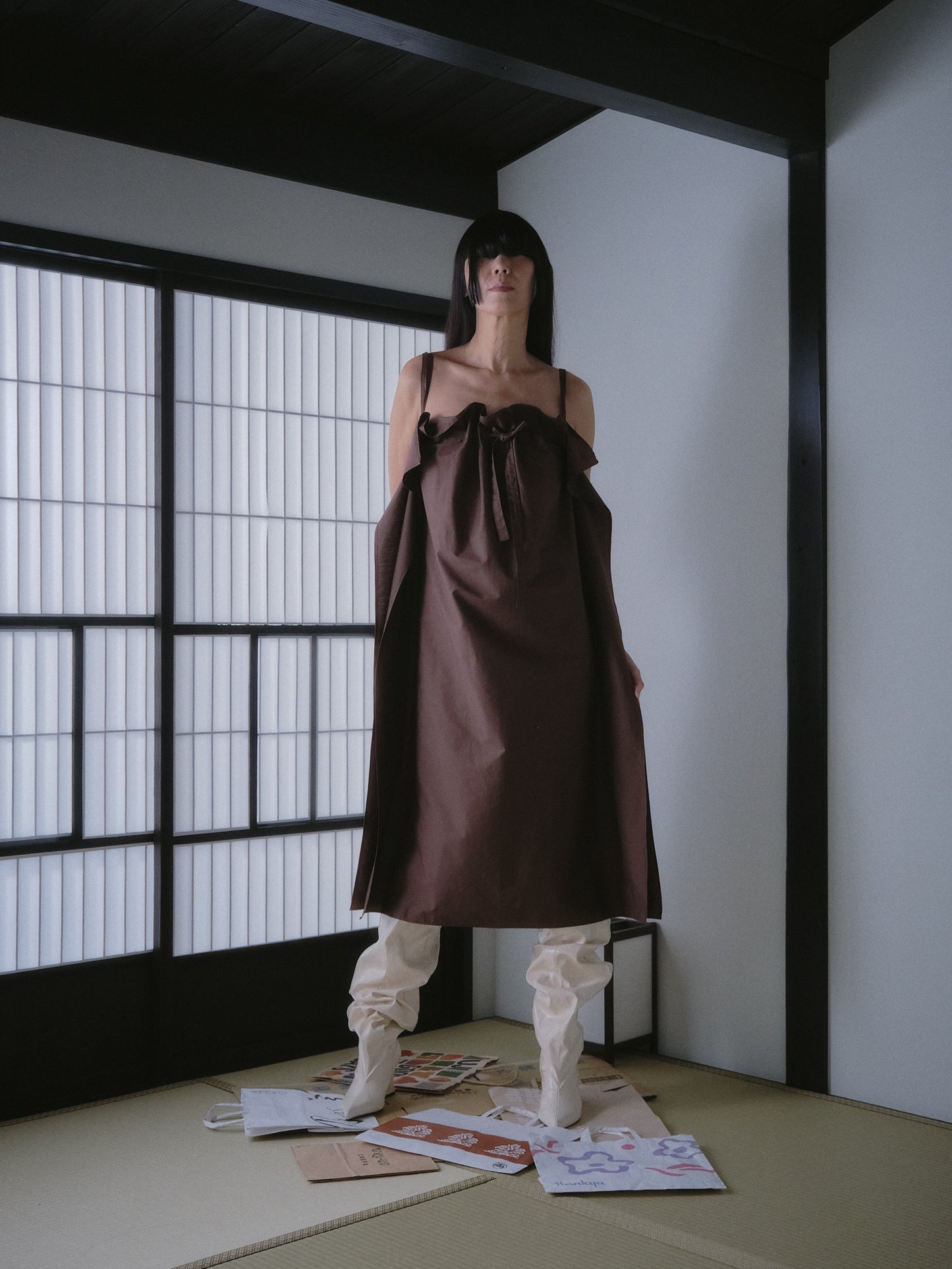 Reimei Skirt/Dress in Swamp