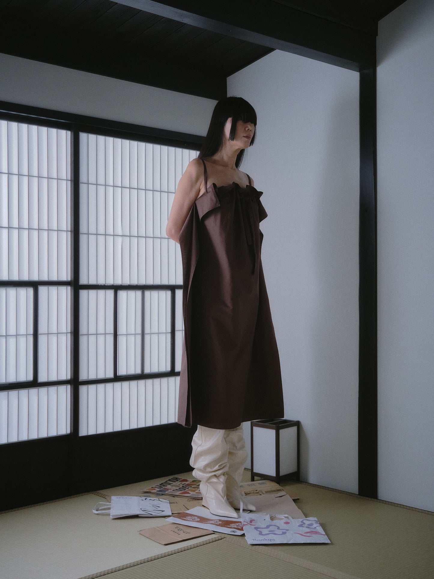Reimei Skirt/Dress in Swamp