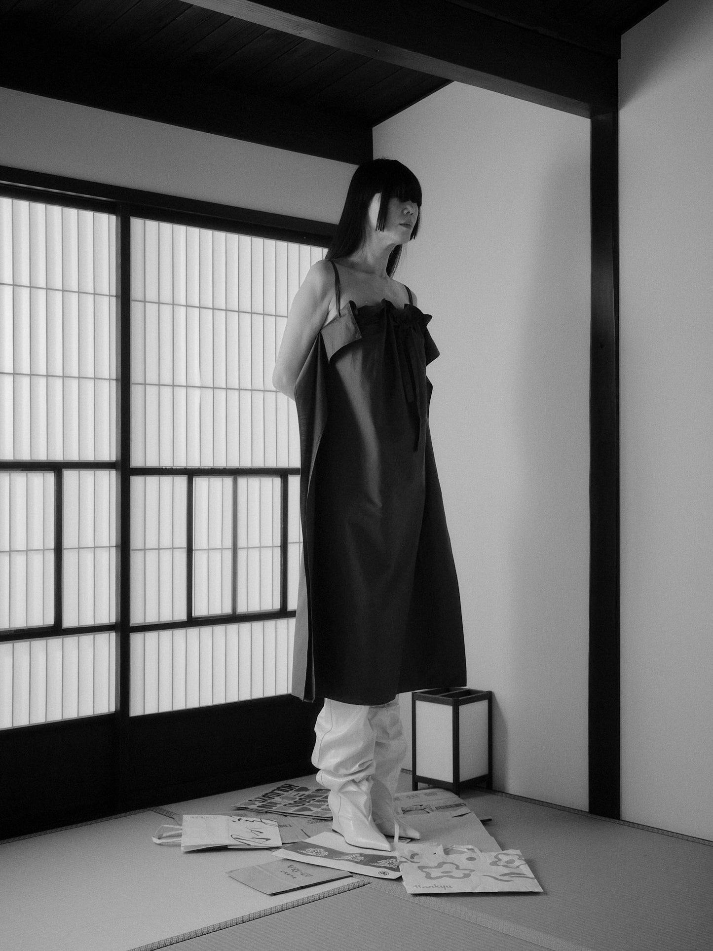 Reimei Skirt/Dress in Black