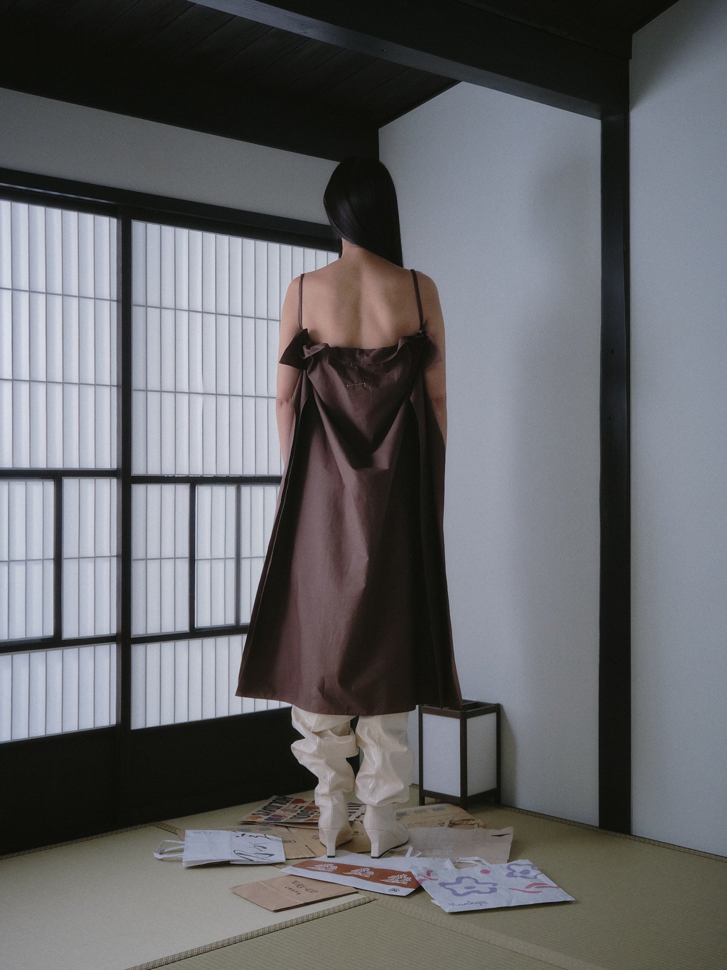 Reimei Skirt/Dress in Swamp