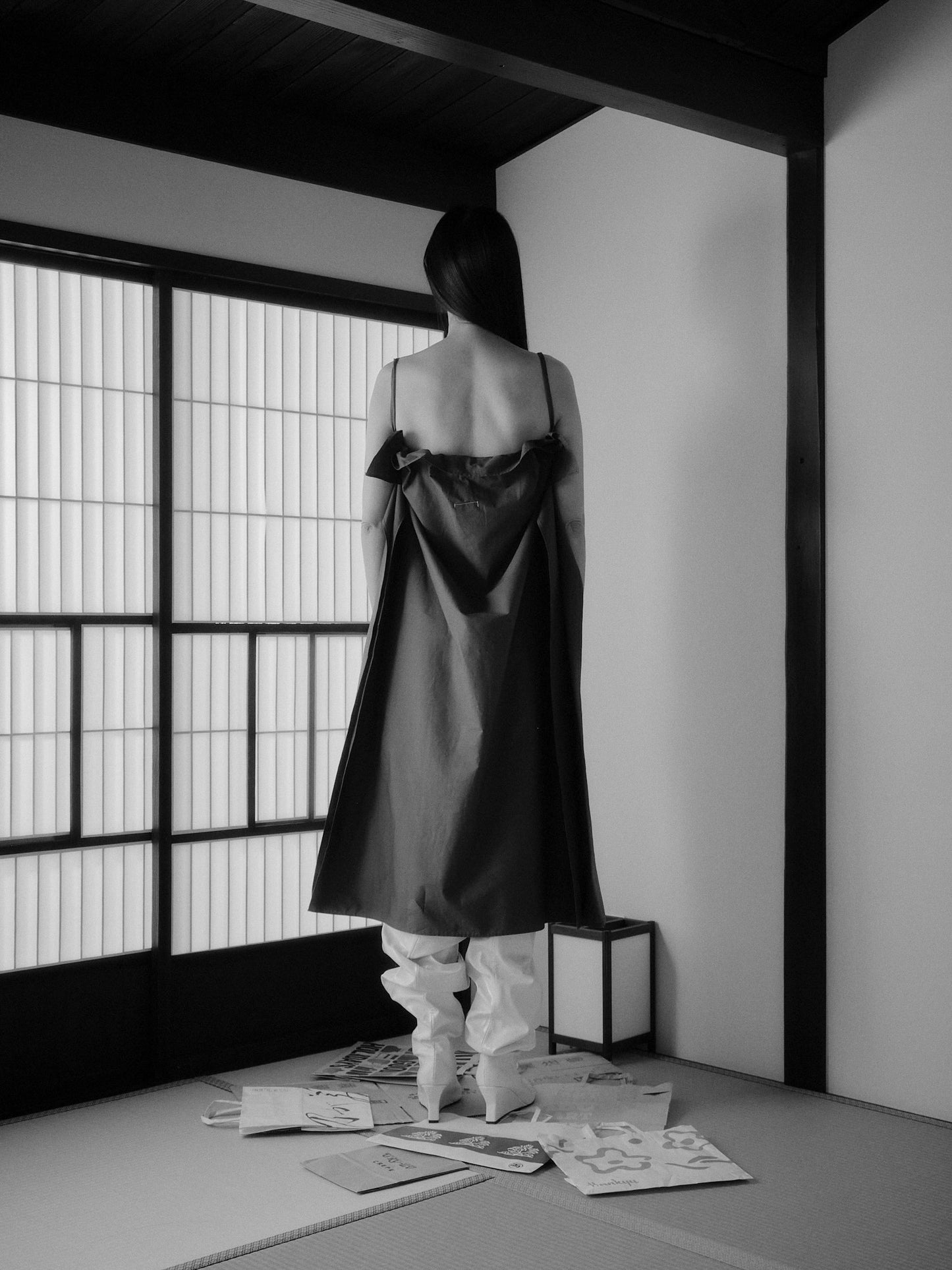 Reimei Skirt/Dress in Black
