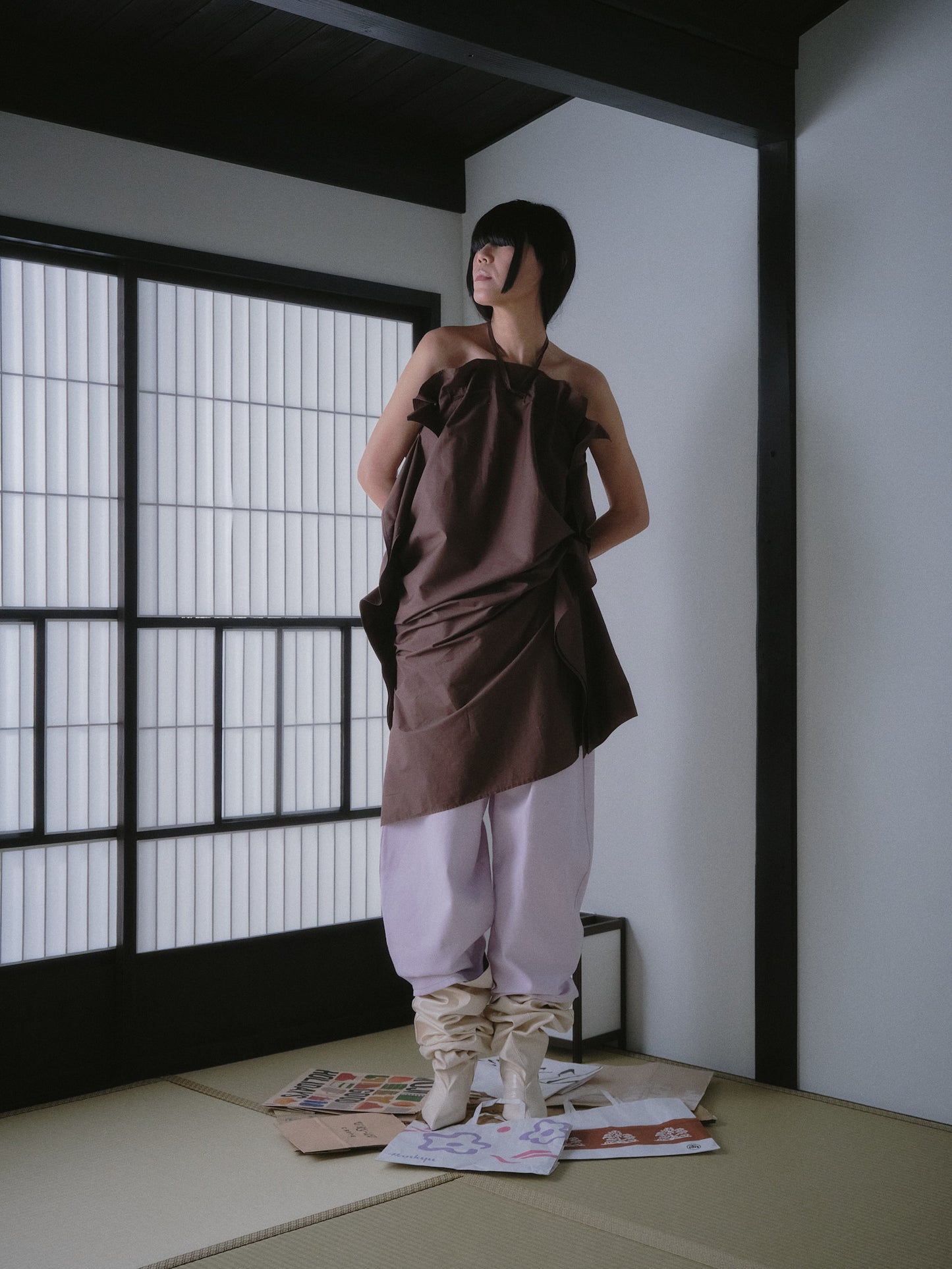 Reimei Skirt/Dress in Swamp